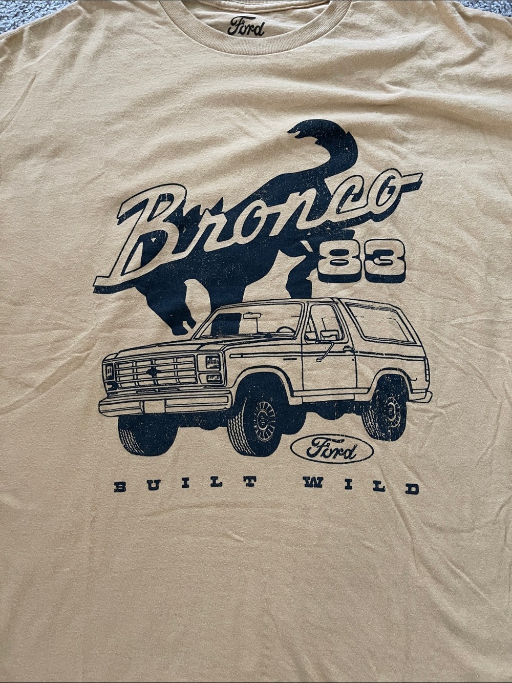 Vintage Style Ford Bronco Tee - Picture 2 of 5